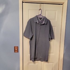 Tommy Hilfiger Blue Polo Shirt Classic Style